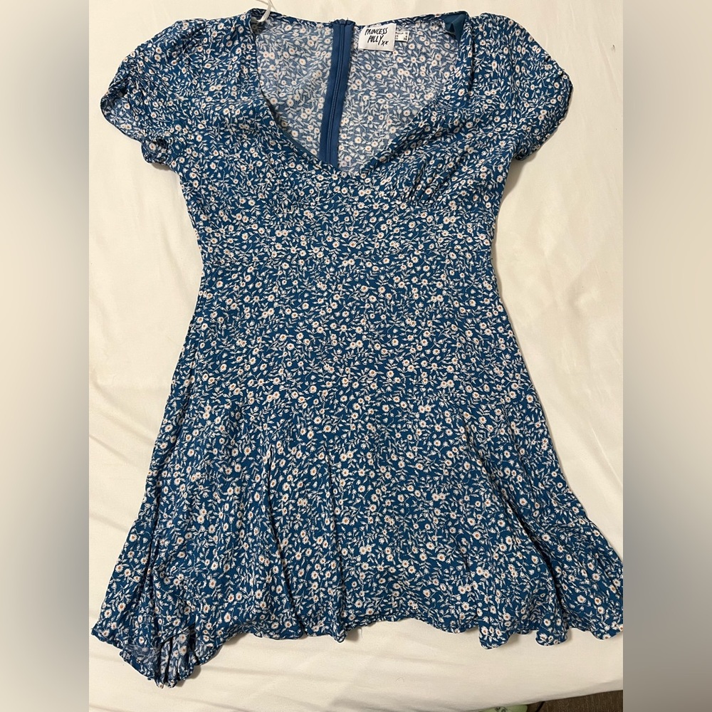 Mini floral dress